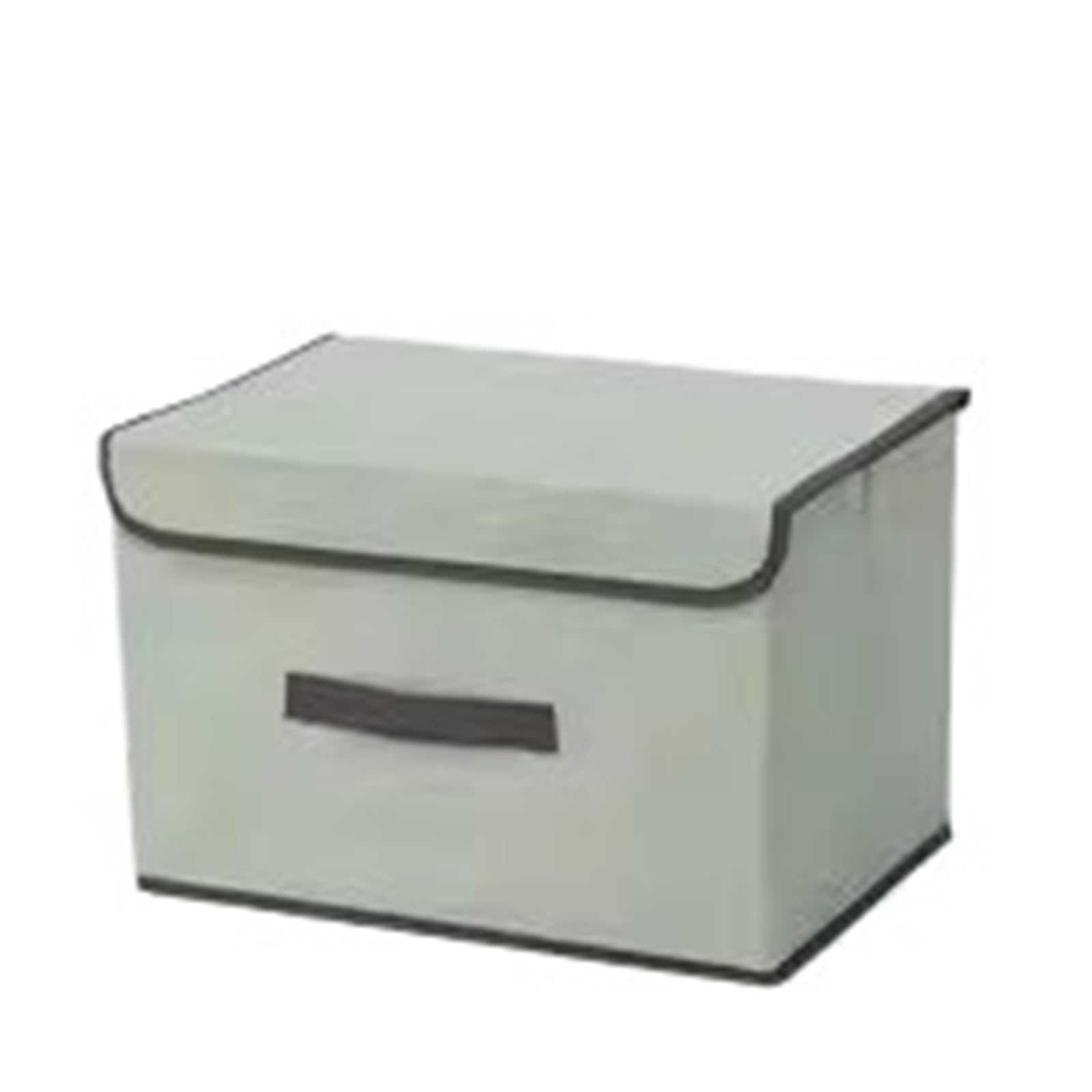 ZHSOAO 4Pcs Non-woven Storage Box, Multi-function Foldable Organizer For Underwear Sundries, Home Clothing & Organi for Clothing Bedding Blankets(Light green,36 * 23 * 24CM)