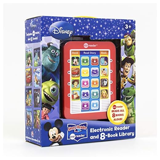 Disney - Mickey Mouse, Toy Story and More! Me Reader Electronic Reader 8-Book Library - PI Kids