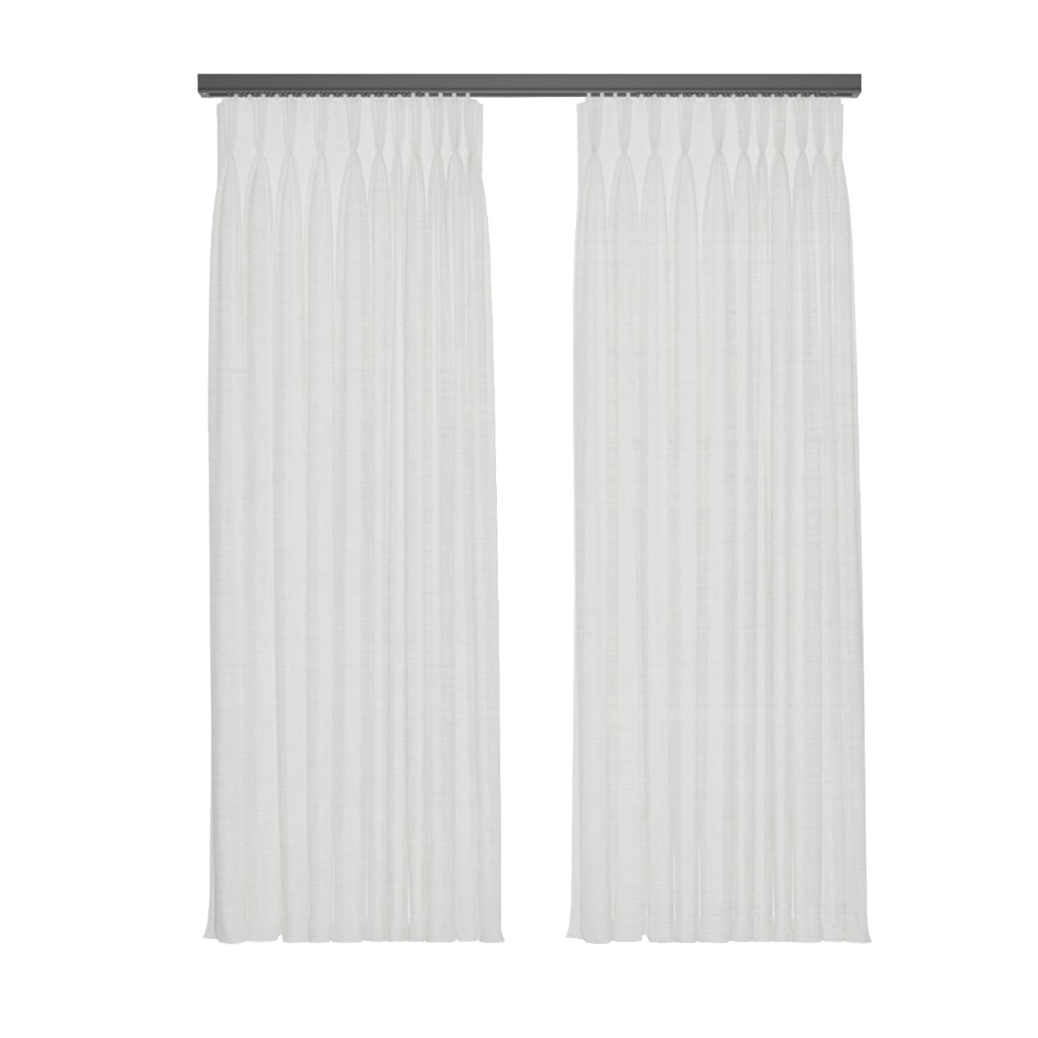 Domus&Trend - Tende per Interni Casa Hotel Uffici Scuole Ignifughe Filtranti 1 Pannello 150x320, Tende Camera da Letto, Cucina, Soggiorno Moderne a Anelli, Tenda Antifiamma 100% Made in Italy, 1 Pezzo