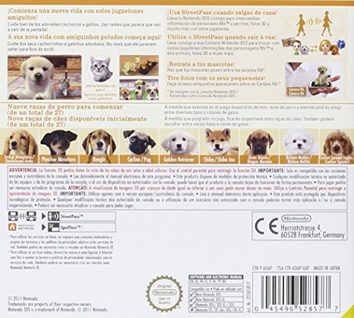 Nintendo Nintendogs + Cats Golden Retriever Select 3DS