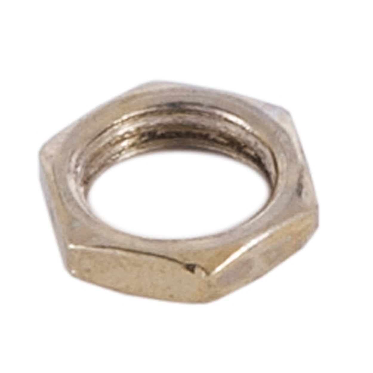 Set Of 10 Heavy Steel Hex Locknuts – 1/8 IP Lamp Part – New 57013J