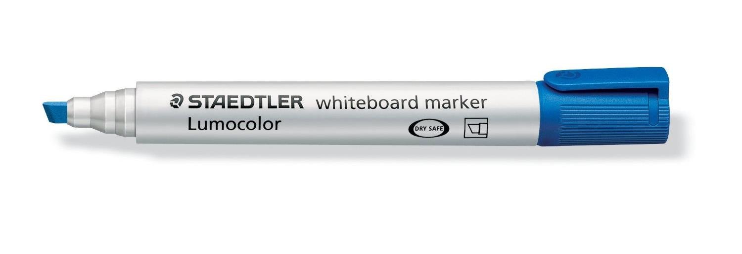Staedtler Lumocolor 351 B-3 Whiteboard Marker Chisel – Blue (Pack Of 10)