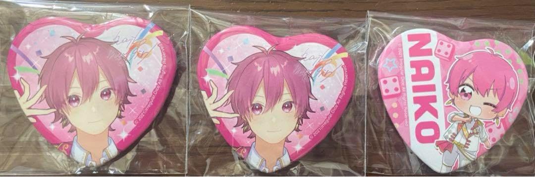 Amazon | いれいす ないこ ハート缶バッジ LAQ9MMLJ | バッジ | おもちゃ