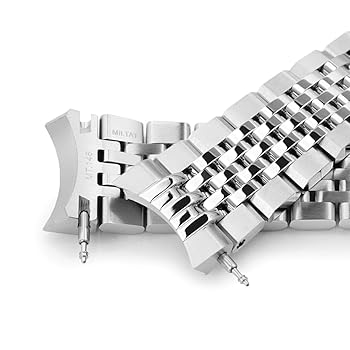 Amazon.co.jp: 19mm メタル時計バンド ステンレス アステロイド