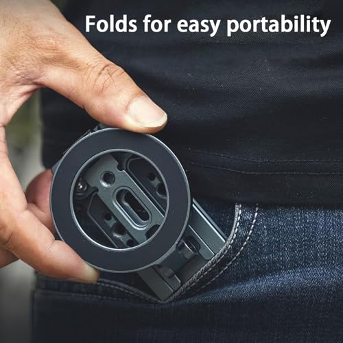 Soporte magnético para trípode con rotación ajustable para smartphone de vlogging y mesa 3