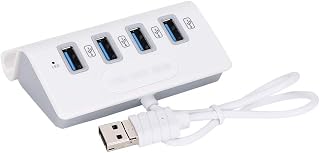 HUB USB de 4 Portas Adaptador de HUB OTG de Múltiplas Interfaces para Telefone Tablet Desktop USB C HUB, BYEASY USB C para USB 2.0 HUB para MAC OS, Linux e Outros Sistemas