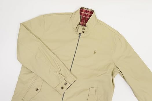 polo ralph lauren XXL コットン ドリズラージャケット Polo Ralph Lauren Cotton Harrington Jacket 白 XXL ポロラルフ
