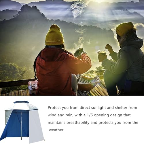 Parapluie pare-soleil réglable et compact pour l'extérieur avec son étui