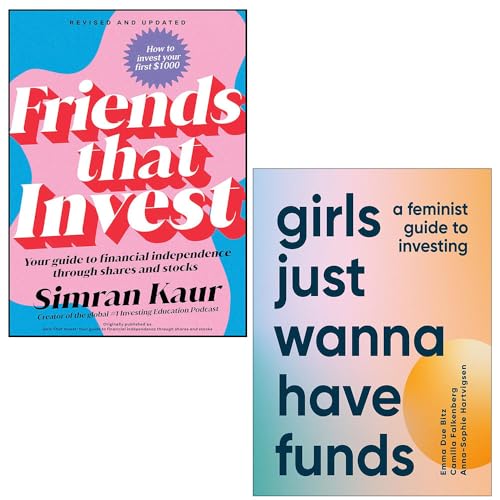 Girls Just Wanna Have Funds [Hardcover] By Camilla Falkenberg & Girls That Invest By Simran Kaur 2 Books Collection Set