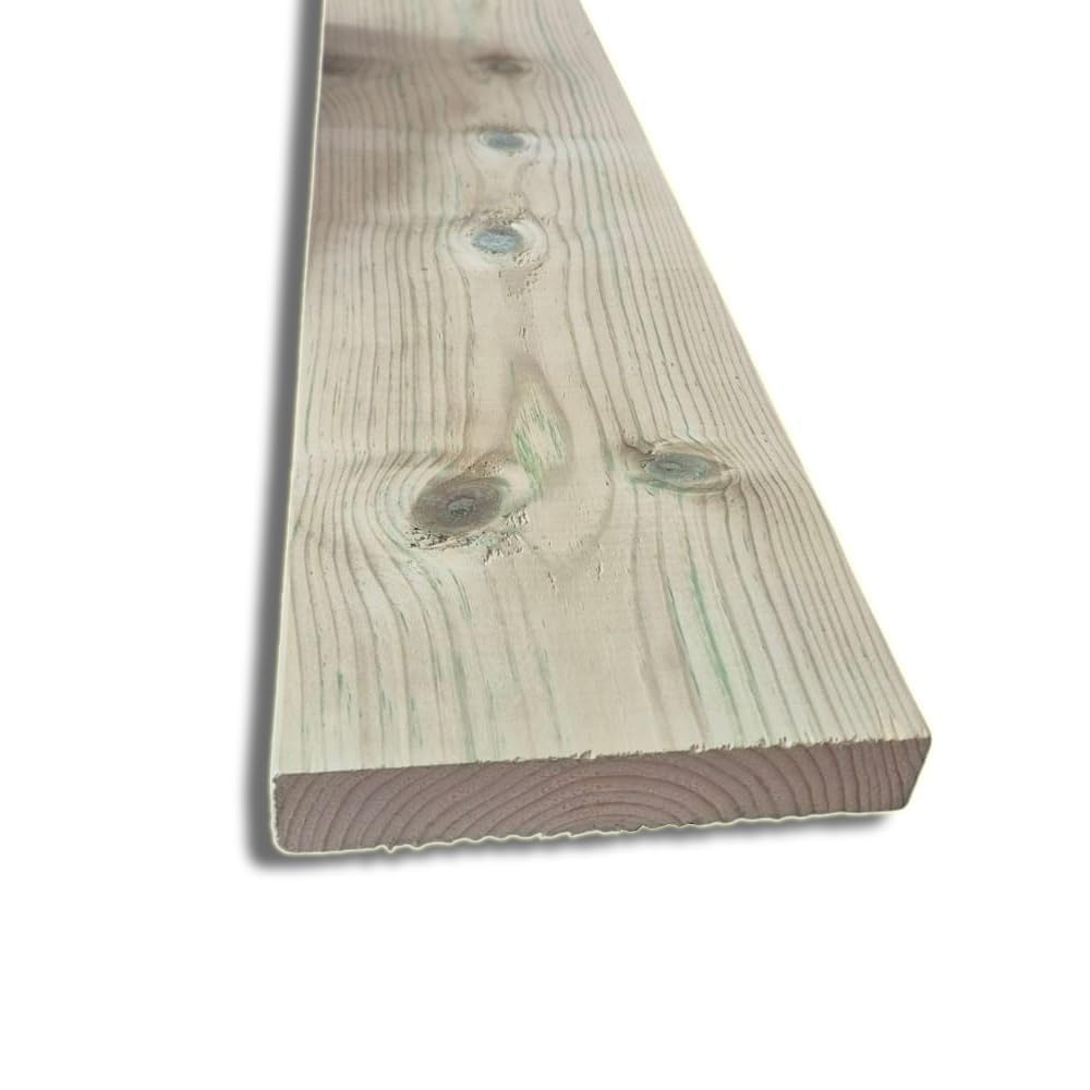 Sunwood Plataforma suelo madera exterior impregnado 200 cm – 20,30 m²