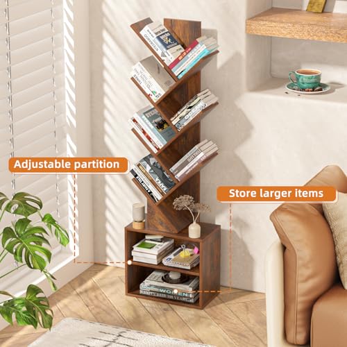 SHEEPAM 10 Tier Tree Bookshelf の商品画像 5