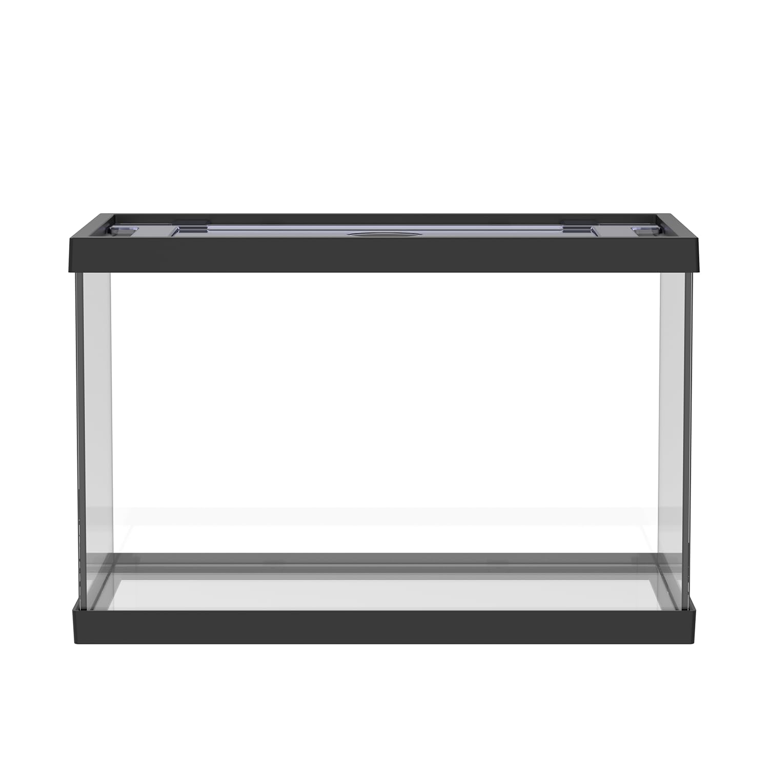 Acquario in Vetro ONE Completo di Accessori Filtro Sabbia Arredo Colore Nero 20 Litri