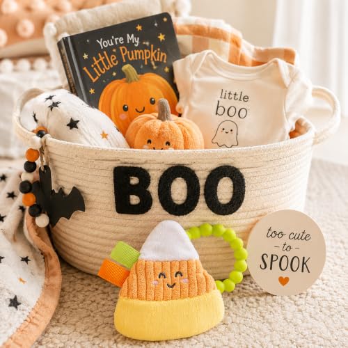 Image of Pearhead Candy Corn Halloween Crinkle Teether, 0m+