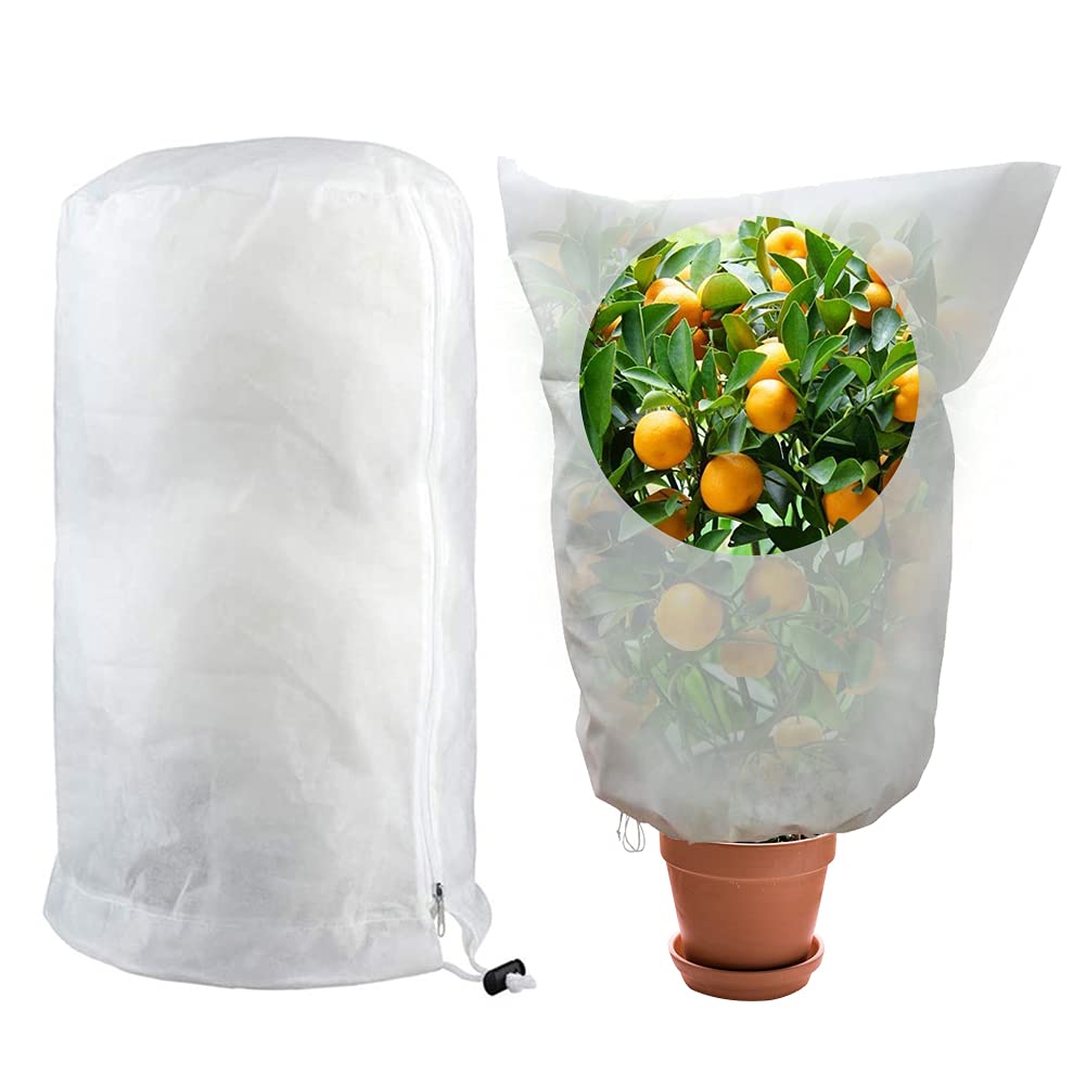 ZWPARTS Housses Hivernage pour Plantes, Housse D'hivernage, Housse de Protection pour Plante Non Tissée Protection Contre Le Gel des Plantes en Pots et Vegetaux (200 x 240CM)