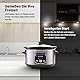 Lauben Slow Cooker 3500SB Schongarer mit Thermeffect®-Technologie, SlowHeat®-Technologie, Kochbuch, Innenbehälter aus Keramik, Zwei Temperaturstufen, Manuelle Zeiteinstellung, 3.5l