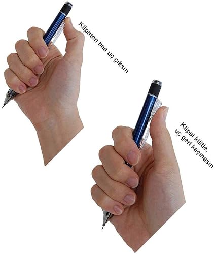 Miniatura 2 de Tombow Mono Graph Shaker - Portaminas (0.020 in, cuerpo negro (SH-MG11)