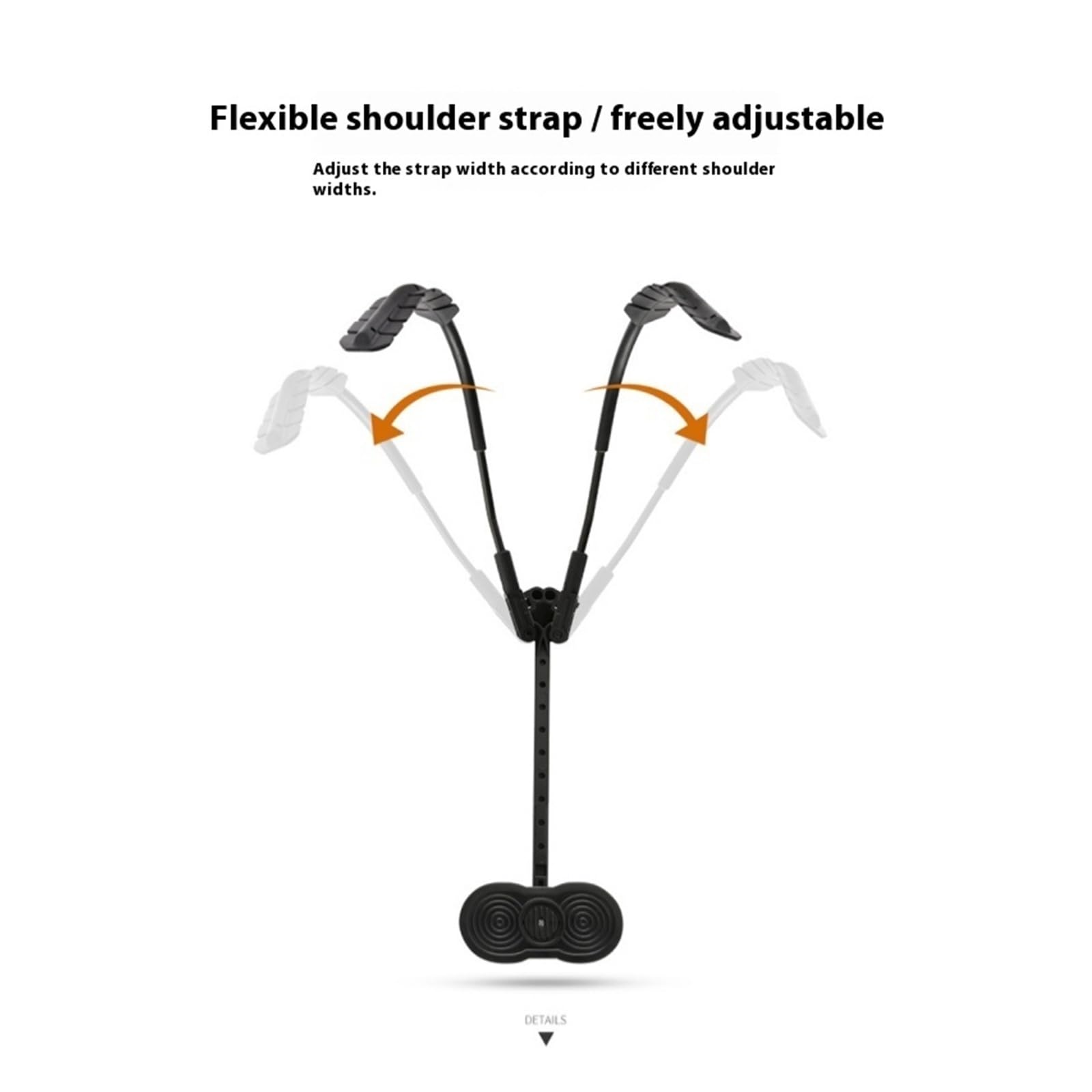 Imbracatura for sassofono con tracolla regolabile. Cintura appesa for supporto for strumenti a fiato sax tenore alto acuto