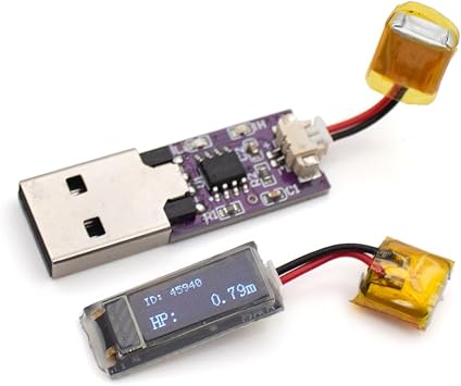 Mini Rocket Altimeter Max Height Recorder Competition Altitude Gauge with OLED Display