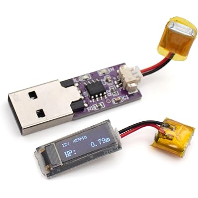 Mini Rocket Altimeter Max Height Recorder Competition Altitude Gauge with OLED Display