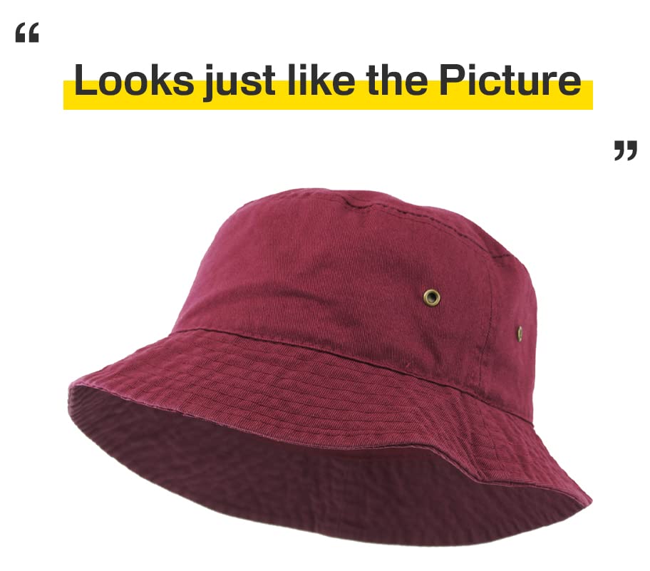 Image of KBETHOS 100% Cotton Washed Bucket Hat