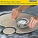 KAYCROWN 3.25 Inch Empanada Press, Stainless Steel Dumpling Maker Dough Cutter Dumpling Mold for Empanada, Dumpling, Ravioli, Pierogi, Turnovers, Calzone (S: 3 1/4 inch)