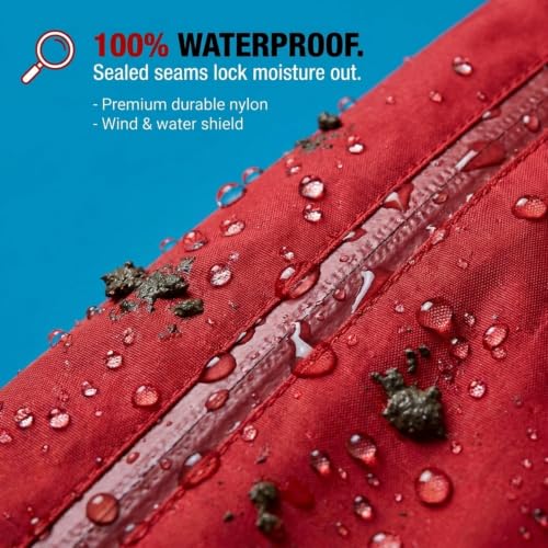 Image of Tuffo Muddy Buddy Kids Waterproof Rain Suit One-Piece Coverall, Dual Zippers, Sealed Seams, Reinforced Knees - Boys & Girls