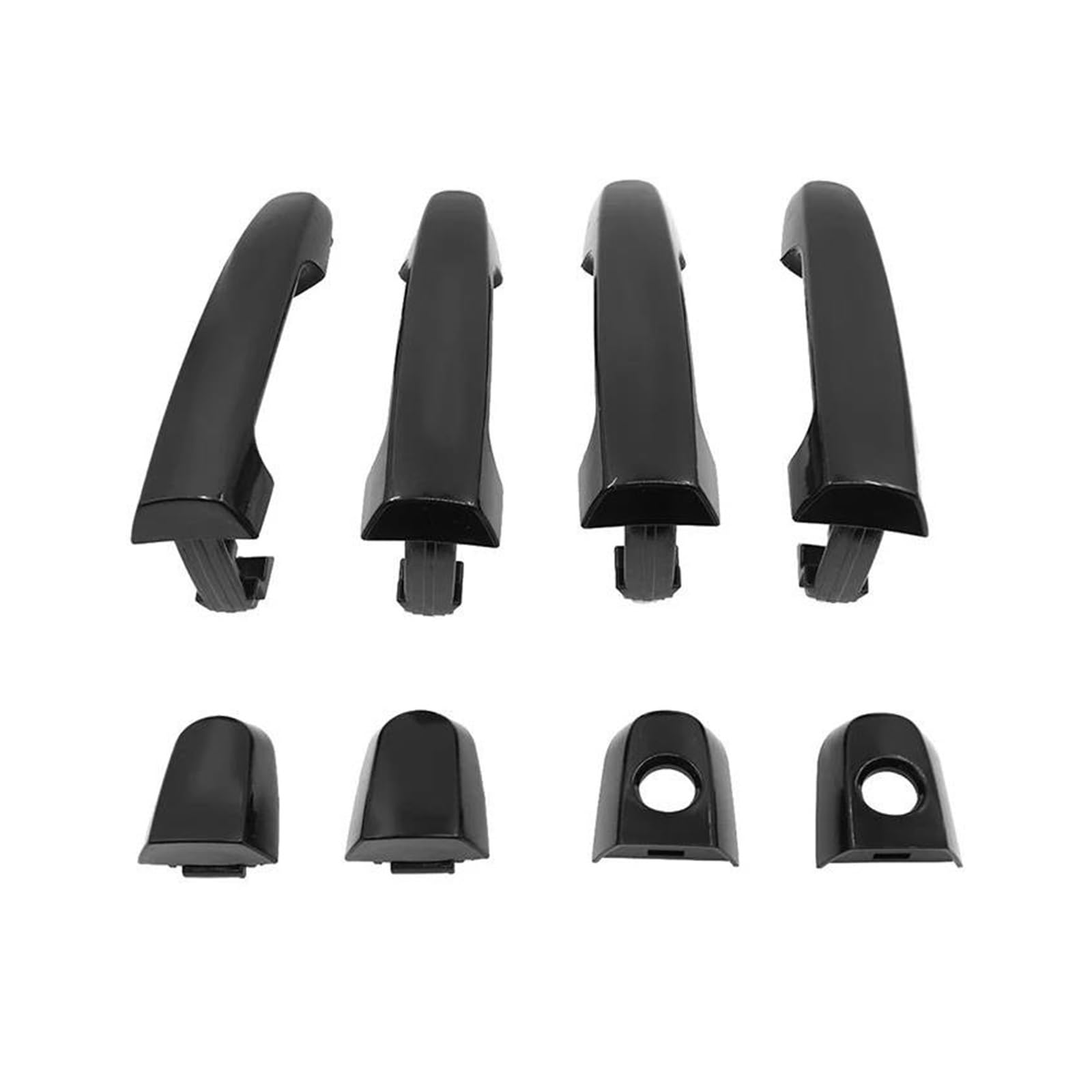 Lzbzhb One Color Car Exterior Outsidedoor Handle For Toyota For Corolla For Matrix For Rav4 For Yaris For Solara For Highlander Exterior Door Handles 69211-Aa010 69211-Aa020(4Pcs 1Set)