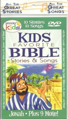 Amazon Com Kids Favorite Bible Stories Songs Jonah Plus 9 More Stories And Songs Wonder Kids Movies Tv