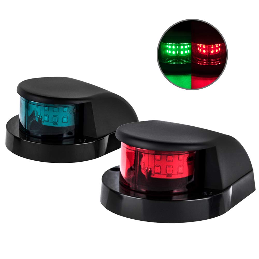 Buy Sebnux LED Boat Navigation Light Red and Green LED Marine