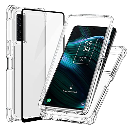Ailiber Case for TCL Stylus 5G Phone, 2 Layer Protection, Shockproof Corners, Heavy Duty Clear Cover