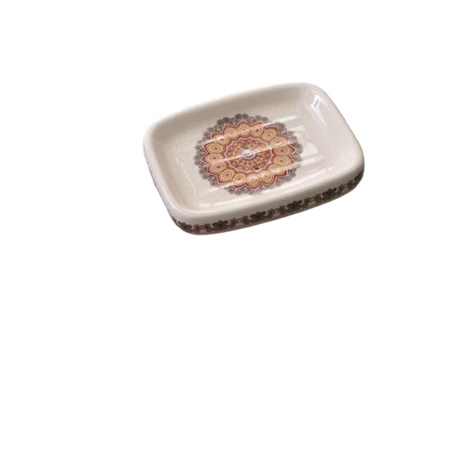 Jfnklfg Color4 Ceramic Soap Dish Ceramic Soap Dishes Bathroom Supplies And Boxes(Color4)