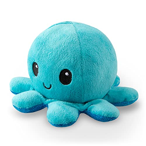 Image of TeeTurtle Reversible Octopus Mini Plush - Stuffed Animal Toy