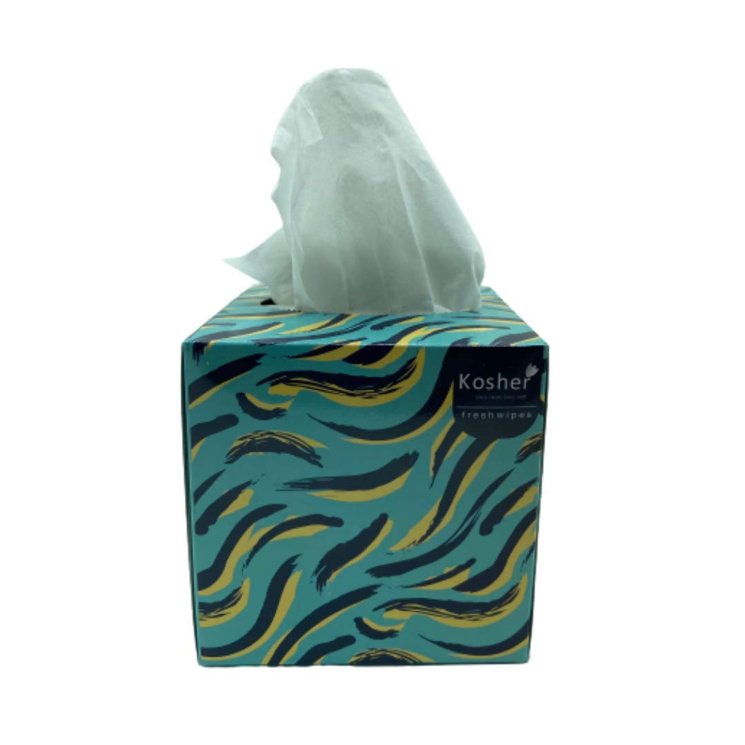 Kosher Avatar 2 Ply Facial Cube Tissue Box | Pack of 6 | 80 Pulls per Box (Total 480 Pulls)-image-7
