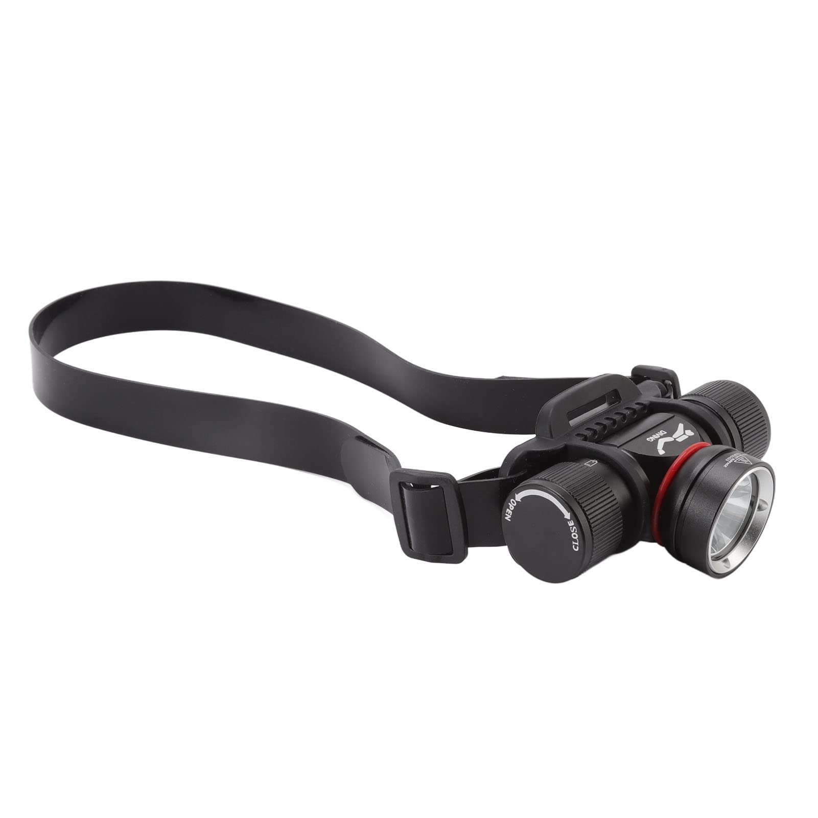Lampe Frontale de Plongée Lumineuse 1000lm, étanche en Alliage