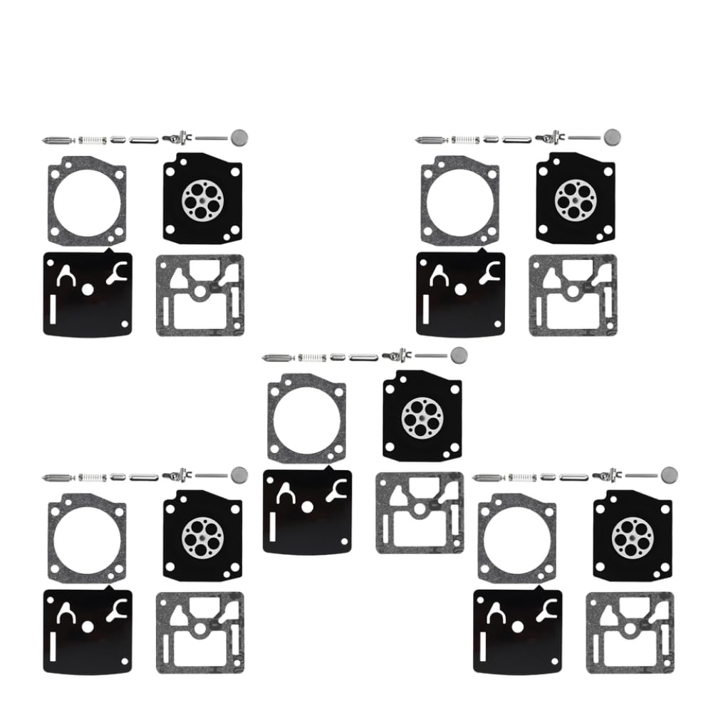 Zdwmkzggz Onecolor Carburetor Repair Rebuild Kit Compatible With 340 345 346 350 351 353 Chainsaw