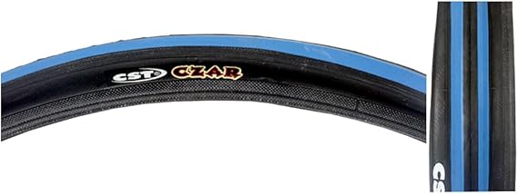 CST Czar Tire - 650c x 23, Black/Blue | bike-tires