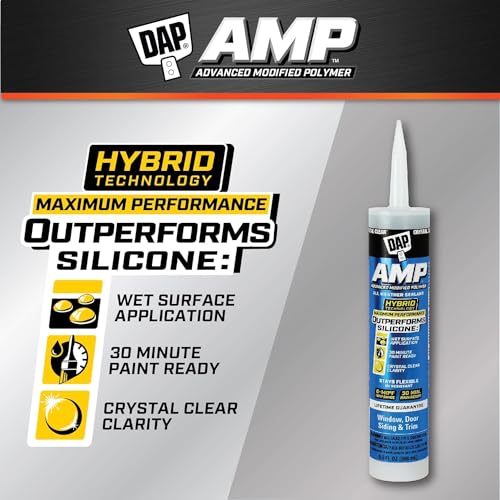 Dap 18362 Crystal Clear DAP 3.0 Window, Door, Trim & Siding Sealant6 miniatura 3