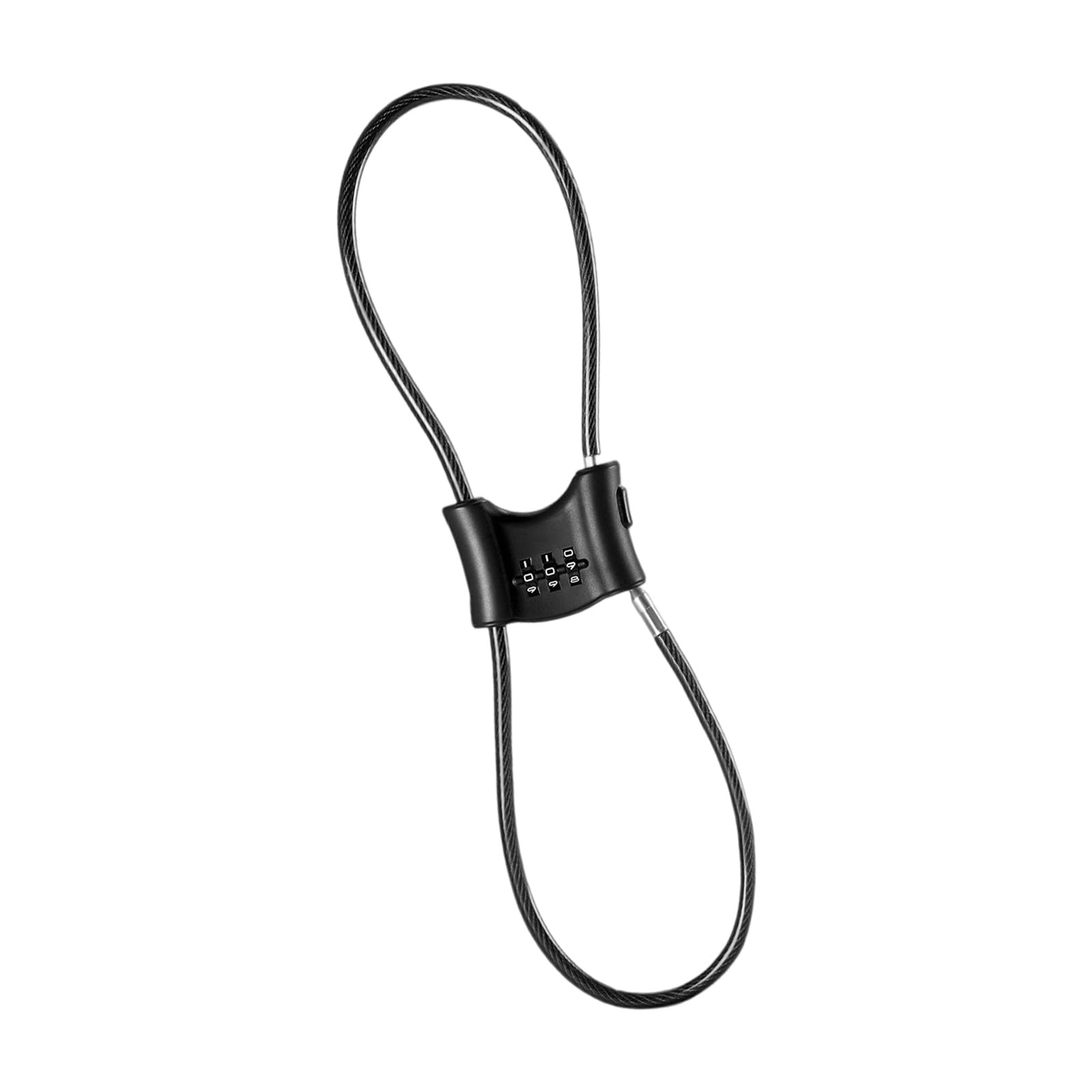 Security Cable for Bicycles Motorcycle Helmets 3 Digit Combination Luggage and Locks Cable Locks with Combination