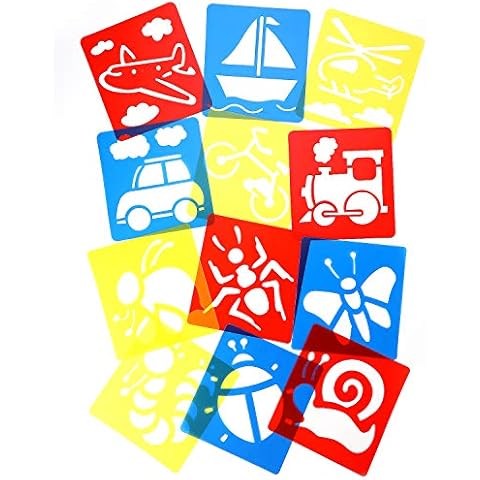 Pochoirs MWOOT 12 pièces Cover