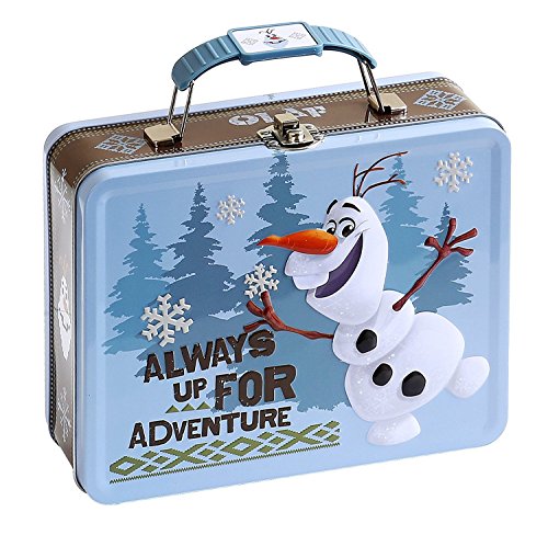 Disney Frozen Olaf Embossed Tin Carry All Lunch Box