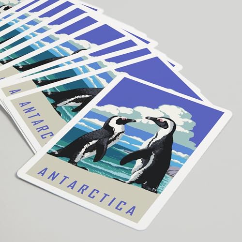 Baraja de Cartas Póker Antarctica 52 Cartas miniatura 5
