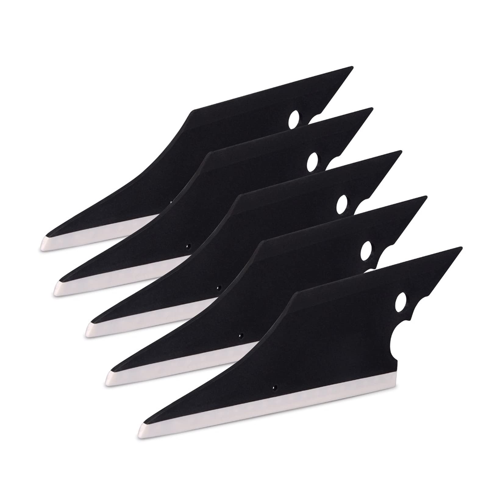 FANGFANGTRUSTTWO 5PCS Soft Conqueror Scraper Car Window Foil Tint Squeegee Carbon Fiber Vinyl Auto Car Wrap Tool Glass Home Cleaning Tool