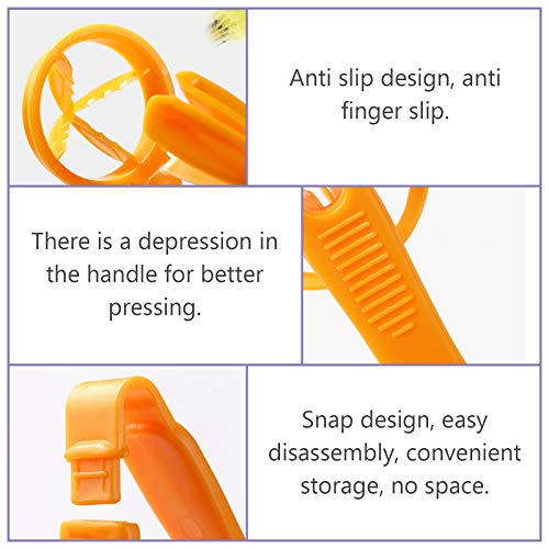 Grape Cutter, Grape Tomatoes Slicer for Kids - Portable Auxiliary Baby Food Fruit Creative Tools - Thumbnail 3