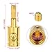 X AUTOHAUX 4pcs Amp Input Reducer Copper 4 Gauge Car Stereo Audio AWG Pin Power Ground Wire Reducer Gold Tone