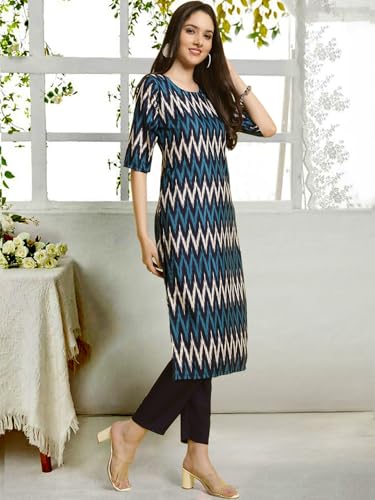 Image of Tee Projekt Straight Kurta & Pant for Women Ethnic Kurta Set for Women (Pack of 2)