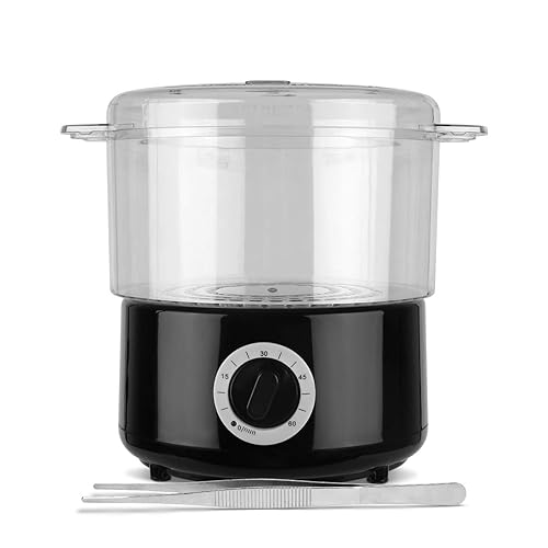 Calefacción rápida caliente mini toalla calentador vapor, calentador de toalla profesional de fisioterapia múltiple múltiple para spa, uñas, salón,