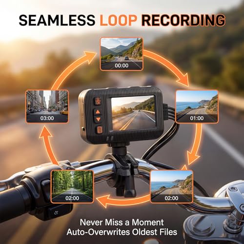 SIXWIN Motorcycle Dash Cam