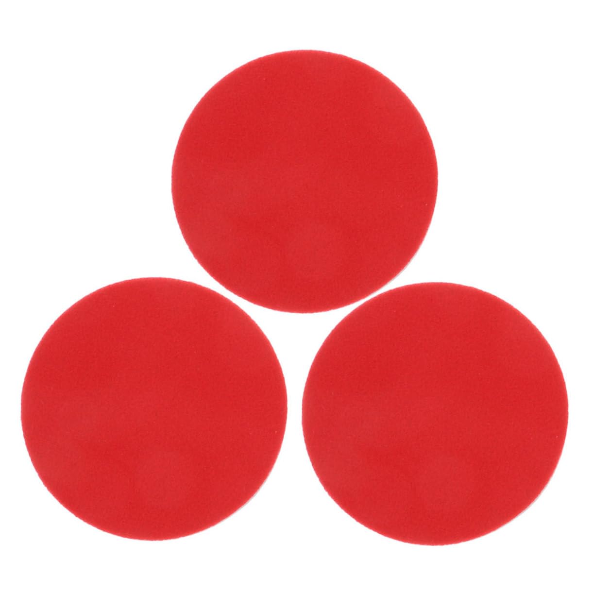 KOMBIUDA 3-Pack Bowling Ball Polishing Sanding Pads Set Bowling Pad Kit for Cleaning Polishing Balls
