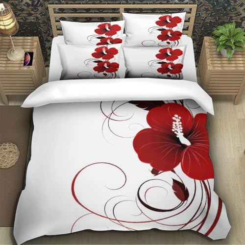 Housse de couette microfibre ultra douce et résistante 3D