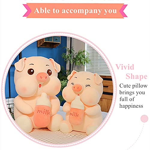 Image of Storescent Soft Fat Pig Plush Toy - Stuffed Animal Pig Plushie | Hugging Gift for Kids & Cute Plush Companion - 50cm